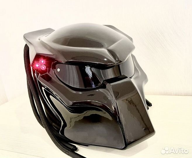 Новый Мото шлем Хищник Predator