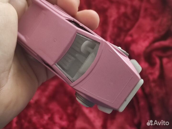 Гоночная машинка пластик СССР новая