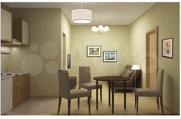 2-к. апартаменты, 59,5 м², 4/4 эт.