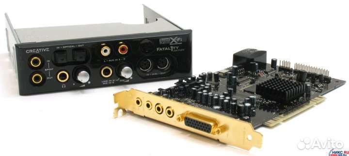 Creative X-Fi Fatal1ty Hi End звуковая карта
