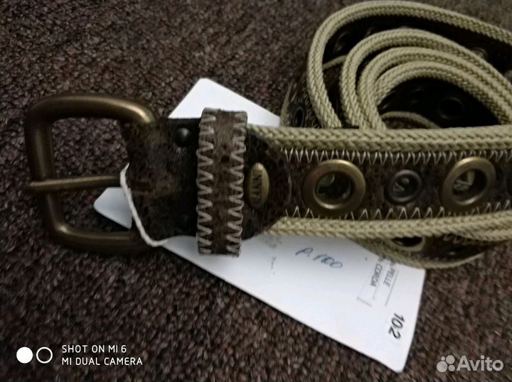Ремень nanni Италия, размер 100