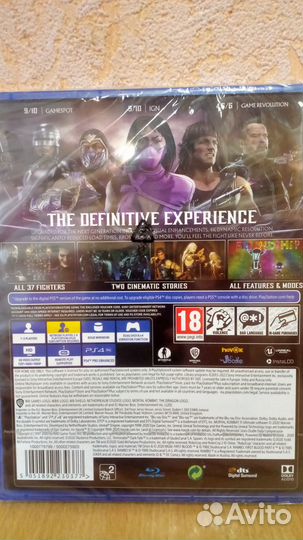 Mortal Kombat 11 Ultimate PS4 (cusa 25149/25150)