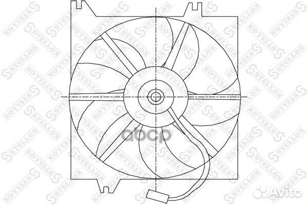 29-99401-SX вентилятор охлаждения Hyundai Acce