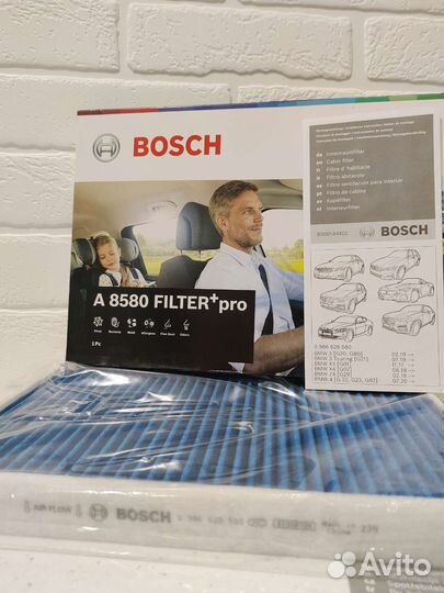 Фильтр салонный bosch BMW 3, 4, X3, X4 G серии