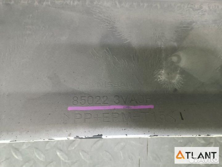 Бампер задний nissan note