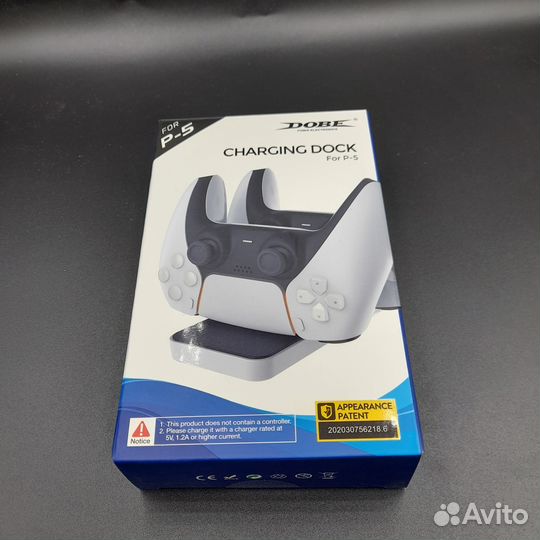 Зарядная станция для геймпадов PS5