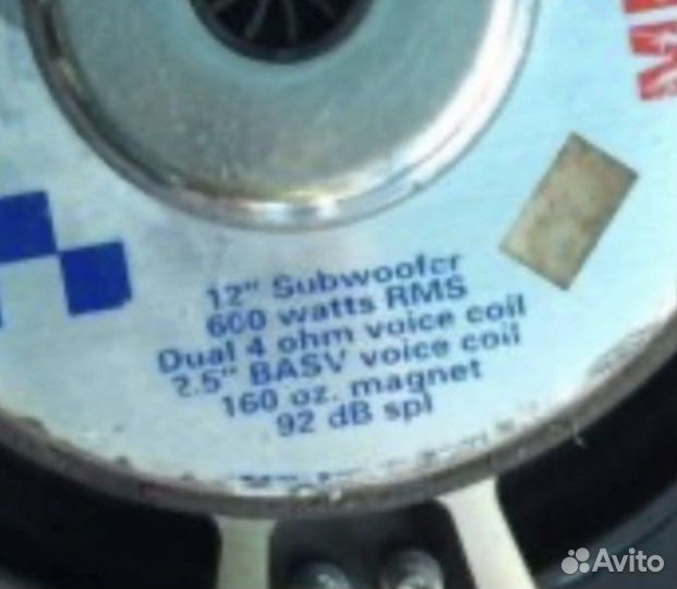 Сабвуфер и короб