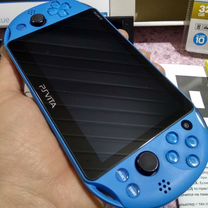 Vita slim aqua blue сн 6005327 прошита 32 гб psp