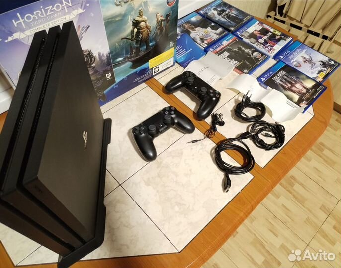 Sony playstation 4 pro PS4 pro 1tb с играми