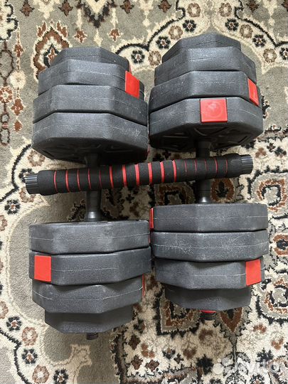 Гантели разборные 39 кг