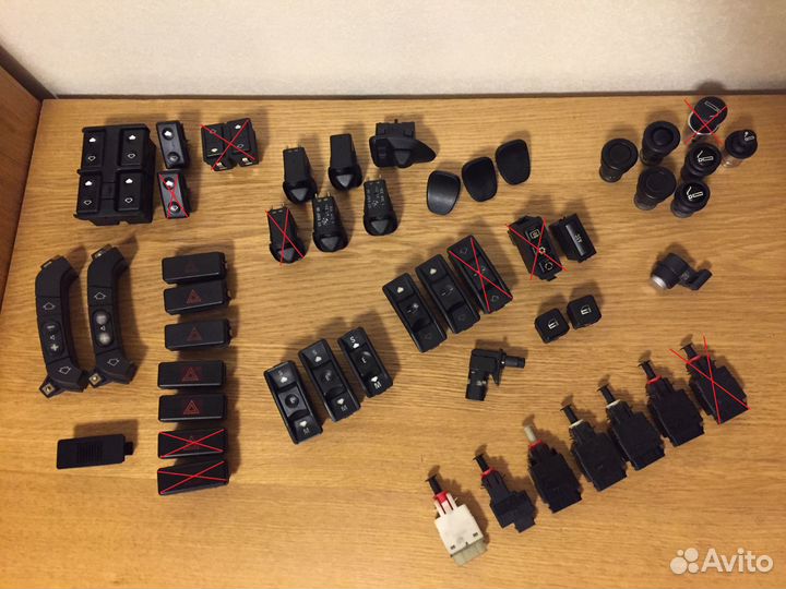 Кнопки, выключатели BMW