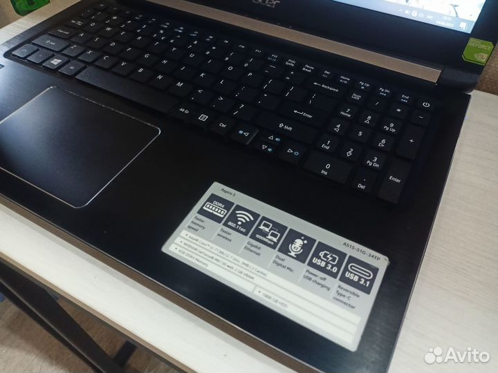 Acer Full Hd/Nvidia 130mx 2gb