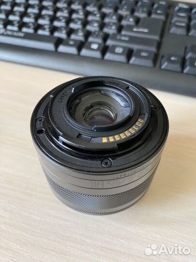 Объектив Canon ef-m 15-45 STM