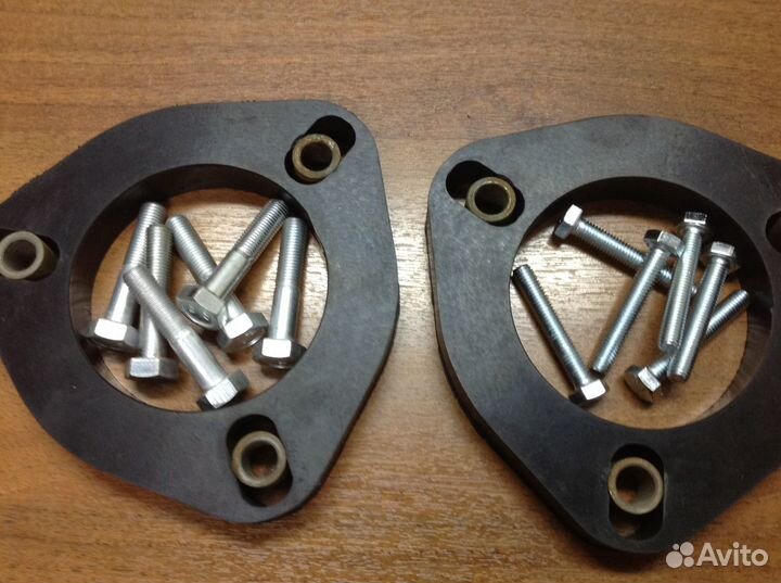 Проставки увеличения клиренса Пежо 4008 перед