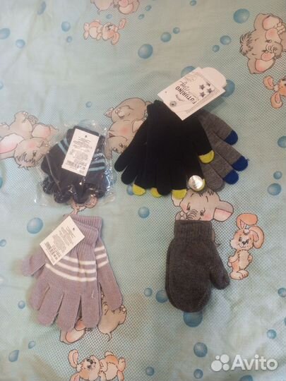 Новые перчатки и варежки