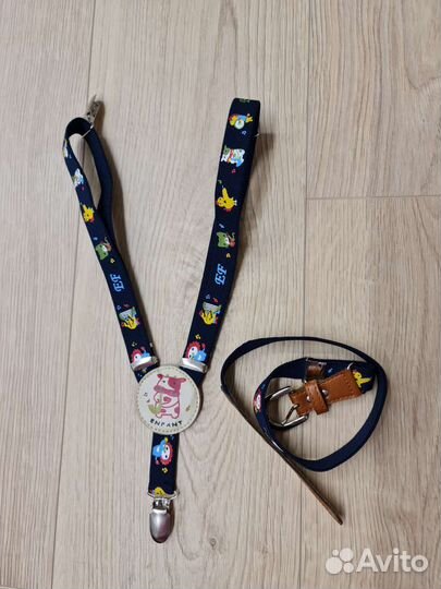 Подтяжки и ремень детские enfant