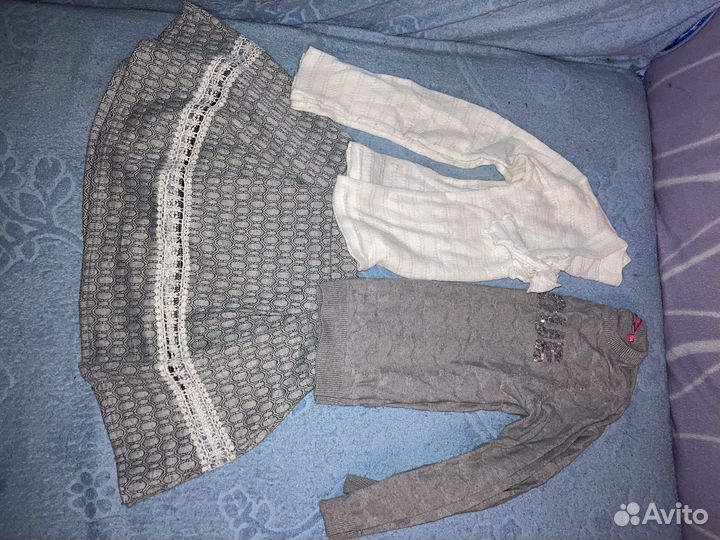 Вещи одежда пакетом для девочки 122 128