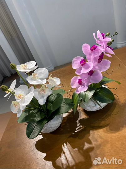 Цветы для дома. Цветы искусственные. Орхидеи