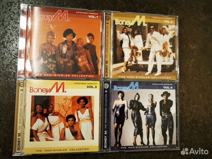 Blue System, Bad Boys Blue, Boney M CD диски