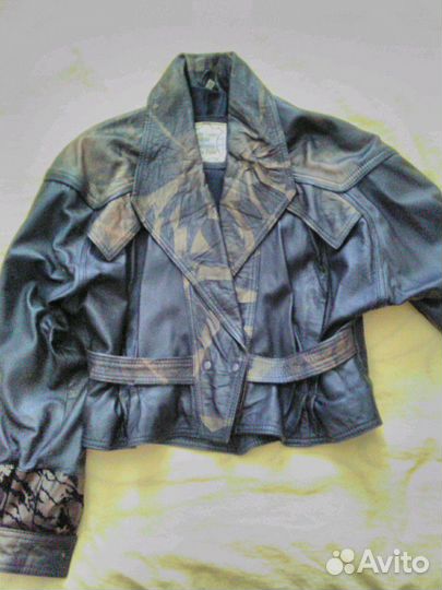 Куртка кожаная