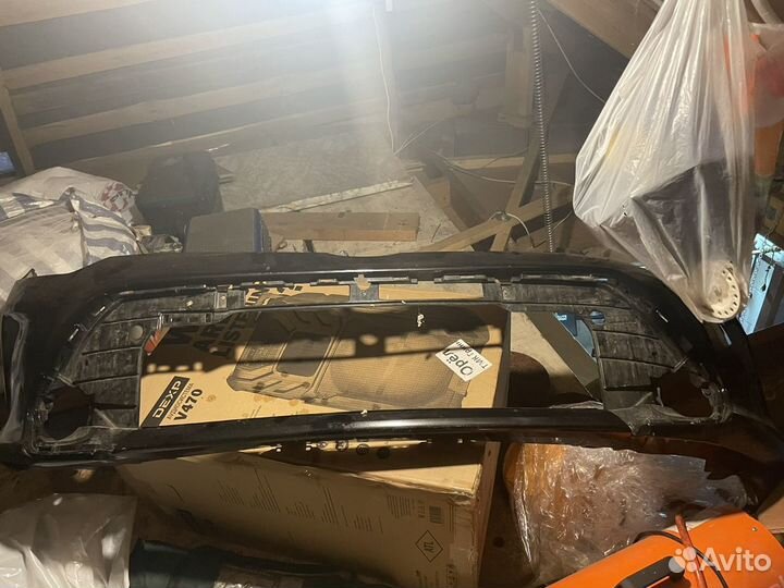 Бампер toyota camry передний