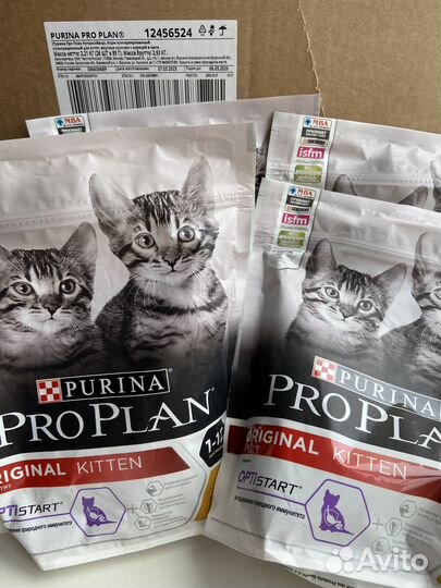 Корм для котят purina pro plan