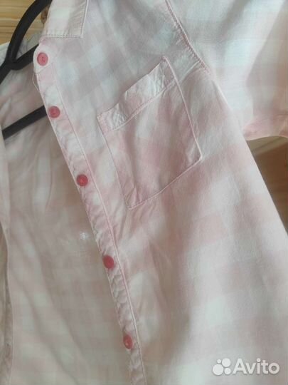 Рубашка zara для девочки 116