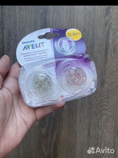 Пустышка avent 0 6