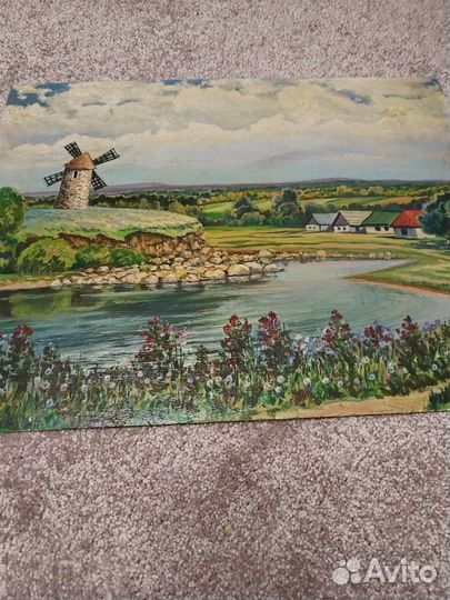 Картина маслом пейзаж