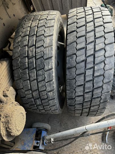 Комплект колес на камаз 315/70 R22.5 Кама