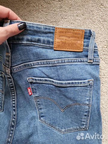 Джинсы levis 721 skinny 26 размер