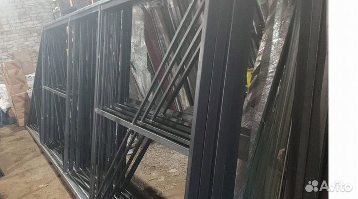 Откатные ворота - каркас