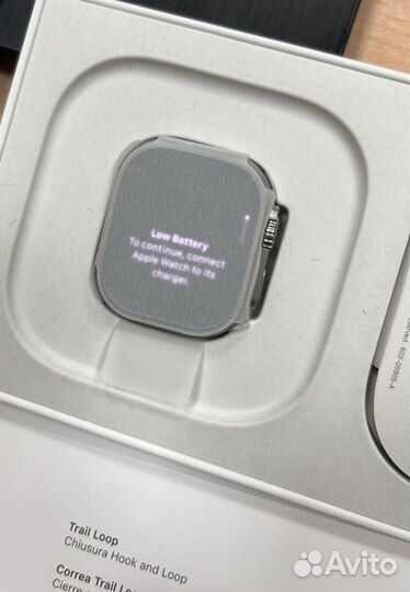 Apple Watch Ultra 49 мм Titanium Case