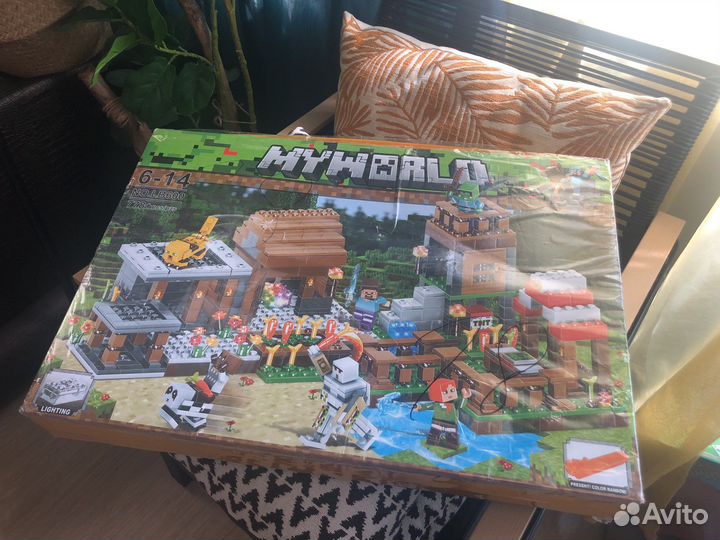 Конструктор как lego лего майнкрафт