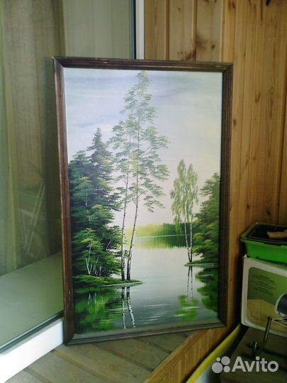 Три картины из личной коллекции. Масло. Акрил