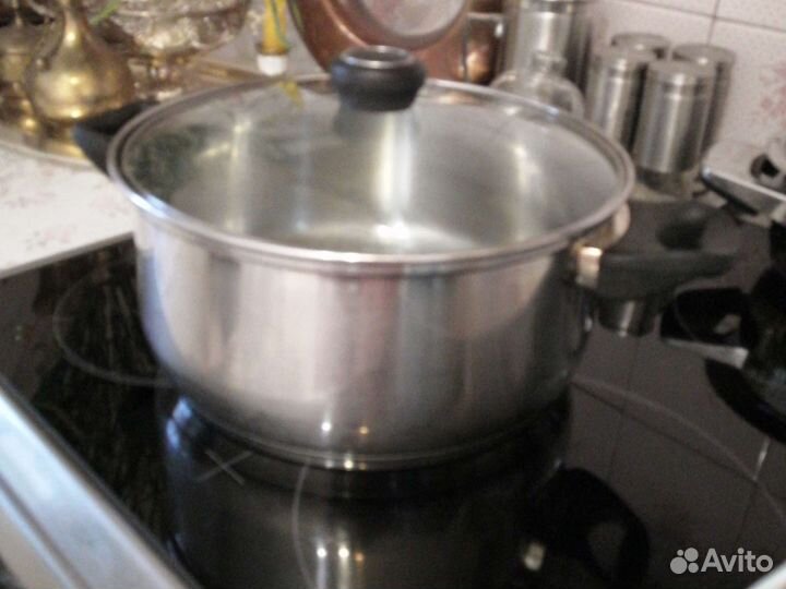 Кастрюля из нержавейки 4л