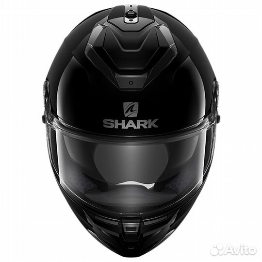 Мотошлем Shark spartan GT blank BlackGlossy 2023