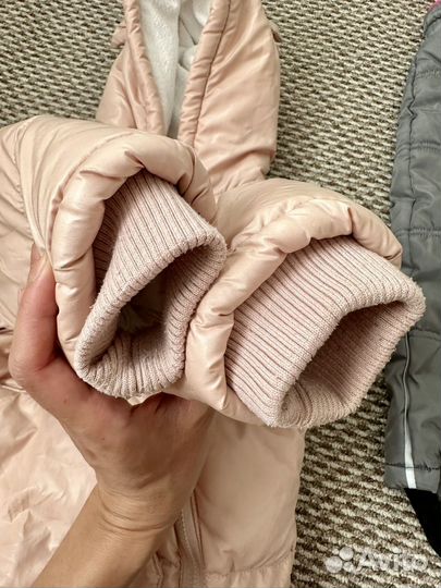 Демисезонная куртка и полукомбинезон 80,86