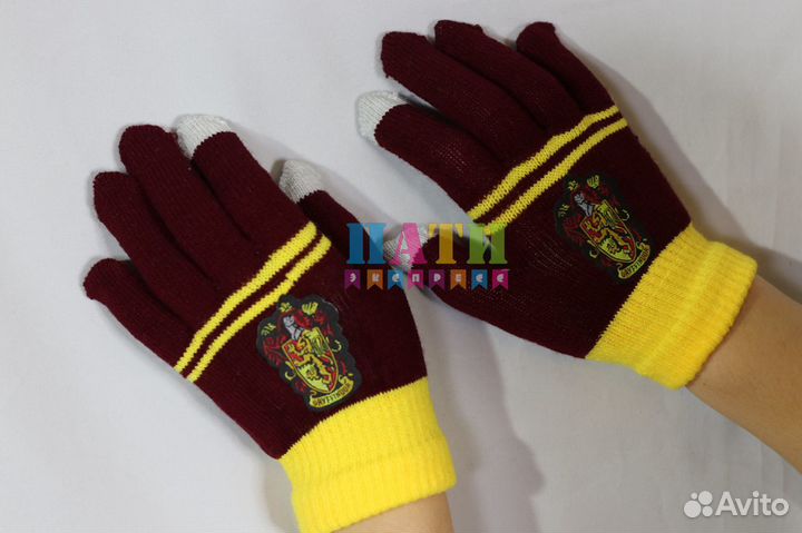 Новогодние перчатки в стиле Гарри Поттер