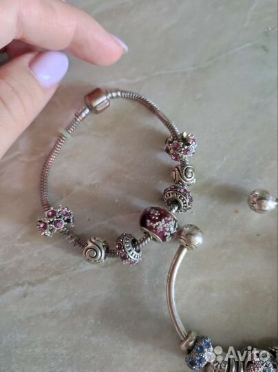 Pandora браслет с шармами
