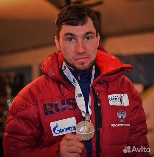 Пуховик адидас Сборной команды России Оригинал