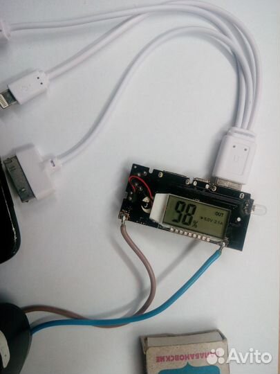 Переносная зарядка USB 5V 1A и 2.1A Power Bank