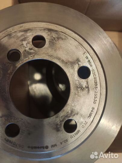 Задние тормозные диски Brembo