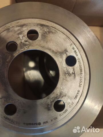 Задние тормозные диски Brembo