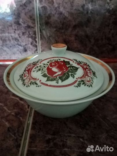 Сервиз чайный СССР Пролетарий. Фарфор