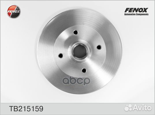 Торм.диск зад.226x10 4 отв. TB215159 fenox