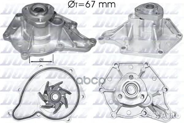 Насос водяного охлаждения A213 Dolz