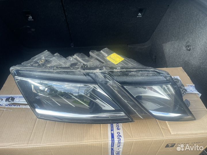 Фара full led octavia a7