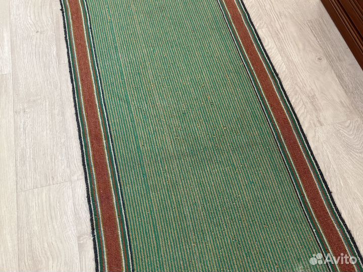 Дорожка ковровая шерстяная времен СССР 70*300