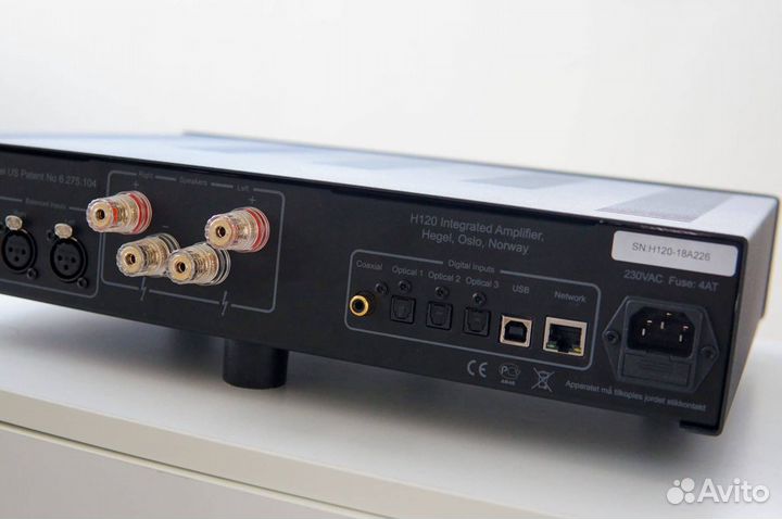 Новый интегральный усилитель Hegel H120 запечатан